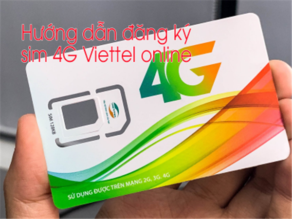 Instructions for registering 4G Viettel sim online