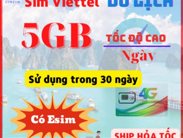 Sim Viettel DU LỊCH